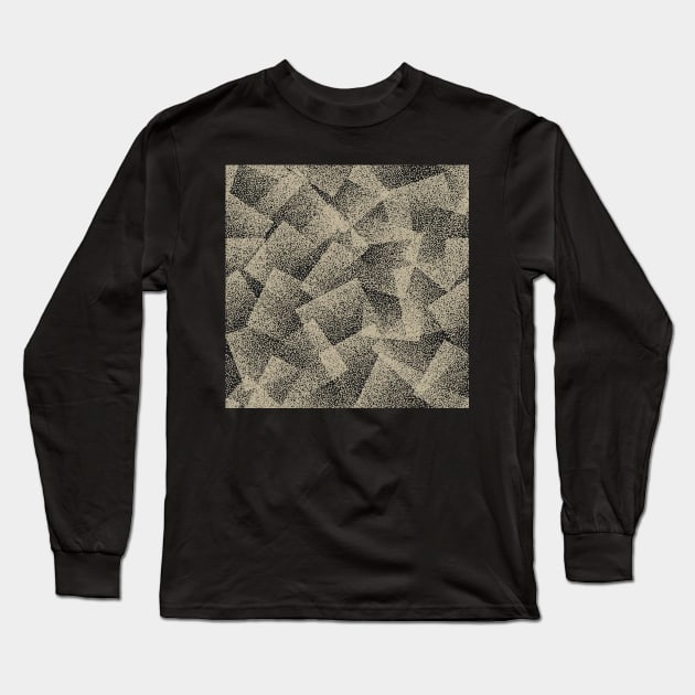 Black and Gold Long Sleeve T-Shirt by edwardecho